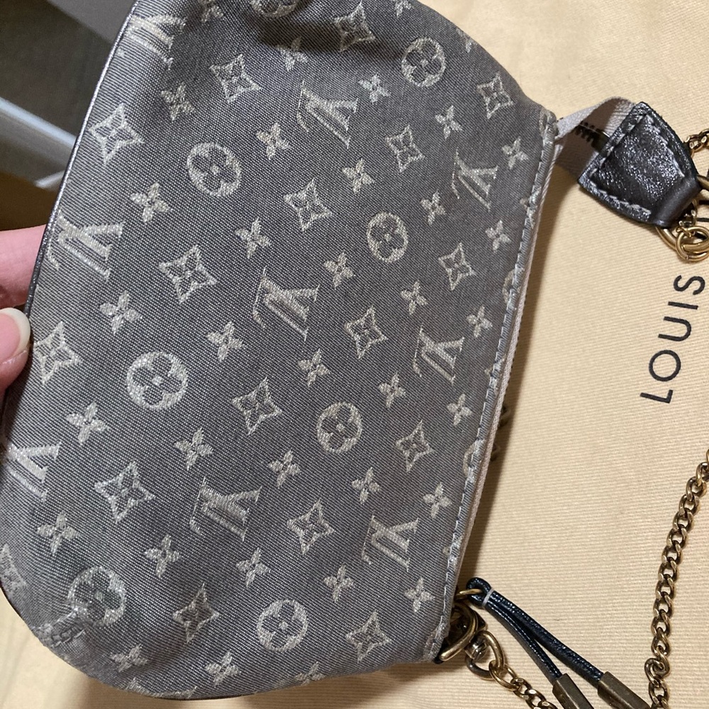 💯 Auth Louis Vuitton mini lin Cles (wristlet) - Picture 7 of 7